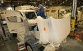 米軍の耐地雷・待ち伏せ攻撃防護装甲車「MRAP」（2008年1月18日撮影）。(c)Paul J. RICHARDS / AFP