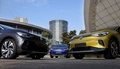 独フォルクスワーゲンの電気自動車「ID.4」（2021年3月26日撮影、資料写真）。(c)Ronny Hartmann / AFP