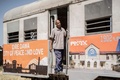 エチオピア・ディレダワの駅に入った、フランスが建設した「ディレダワ〜デウェレ鉄道」の車両（2022年10月24日撮影）。(c)Amanuel Sileshi / AFP