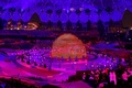 アラブ首長国連邦（UAE）ドバイで開かれた万博の開会式（2021年9月30日撮影）。(c)Karim SAHIB / AFP