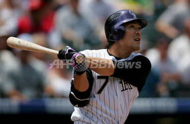 松井稼頭央 本塁打を含む2安打1打点 写真3枚 国際ニュース：AFPBB News