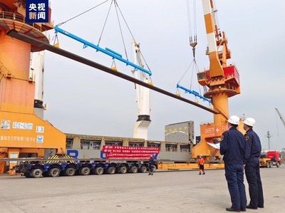 中国製50メートル長尺レールが欧州に初輸出