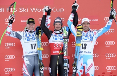 パリスが男子滑降の初戦で優勝、アルペンスキーW杯 