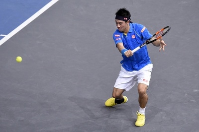 錦織がパリ・マスターズ初戦突破、ビッグサーバー退ける