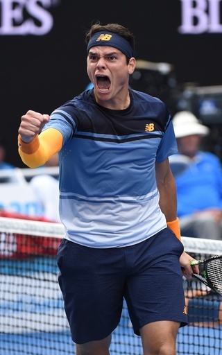 ラオニッチ、ワウリンカ破りベスト8進出！全豪オープン