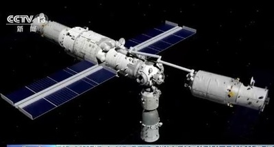 宇宙貨物船「天舟3号」、大気圏に再突入 中国