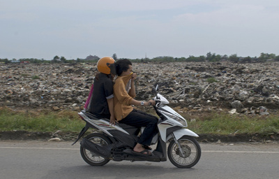 タイに迫る「ごみ危機」、首都圏で火災や漏出