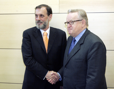 国連コソボ特使、セルビア・モンテネグロ外相と会談 - フィンランド