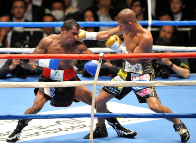 亀田が4度目の王座防衛に成功、清水は王座統一ならず