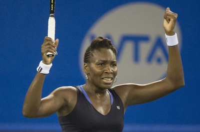 ヴィーナスが4強入り、準決勝で妹の宿敵ビンチと対戦 武漢オープン