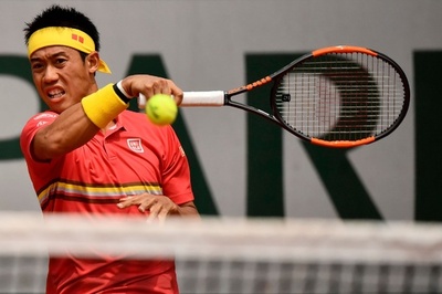 全仏初戦突破の錦織、相手選手の「超攻撃的」プレーに驚き