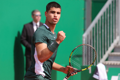 18歳アルカラス、バルセロナOP4強入り 世界トップ10入りも確定