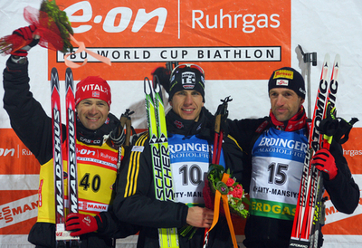 ペイフェル 男子10キロメートル・スプリントを制す、バイアスロンW杯