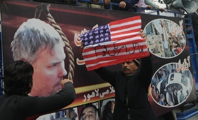 逮捕の米男性は「CIAのスパイ」、パキスタン情報当局者