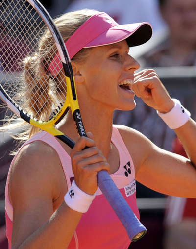 デメンティエワ イワノビッチ破り決勝へ