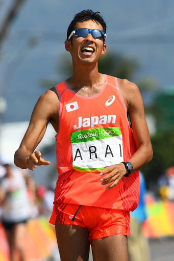 荒井の男子競歩50km銅メダルは幻に、ゴール直後に失格処分