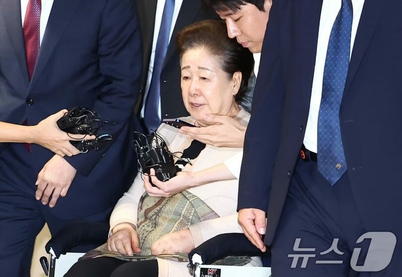 世界平和統一家庭連合（旧統一教会）のハン・ハクチャ総裁(c)news1