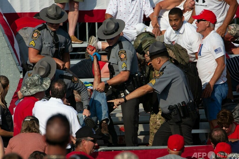 米FBI、トランプ氏銃撃の容疑者特定か ペンシルベニア在住の20歳男