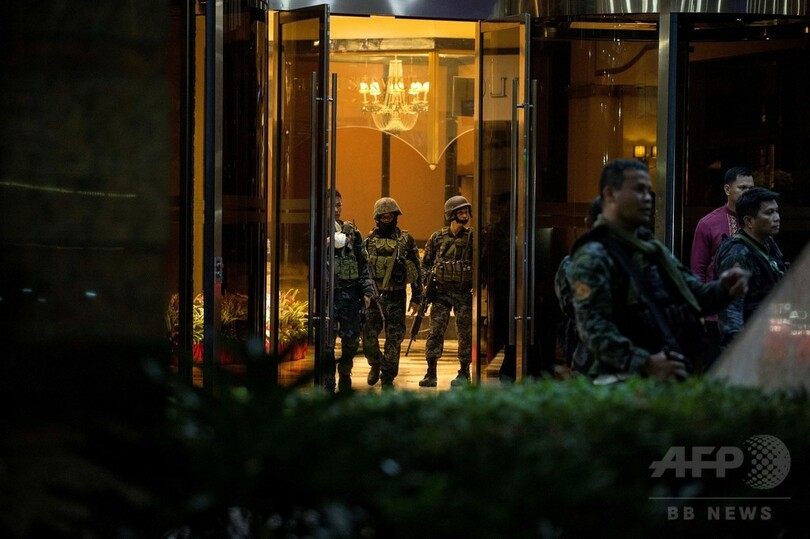 マニラのカジノで発砲、銃によるけが人なし 容疑者殺害