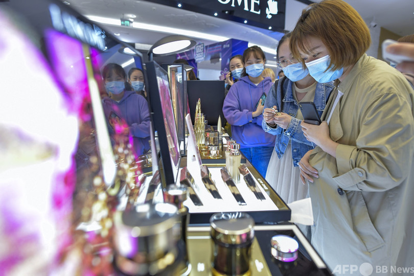 中国で非売品の化粧品サンプル販売が人気 企業側は反発 偽物の疑いも 写真1枚 国際ニュース Afpbb News