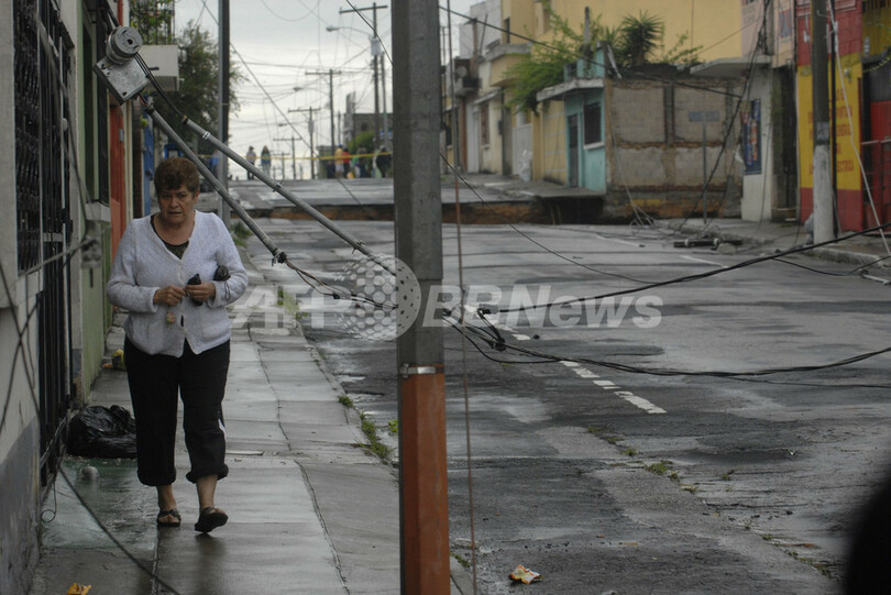 中南米の熱帯暴風雨「アガサ」、死者100人超える