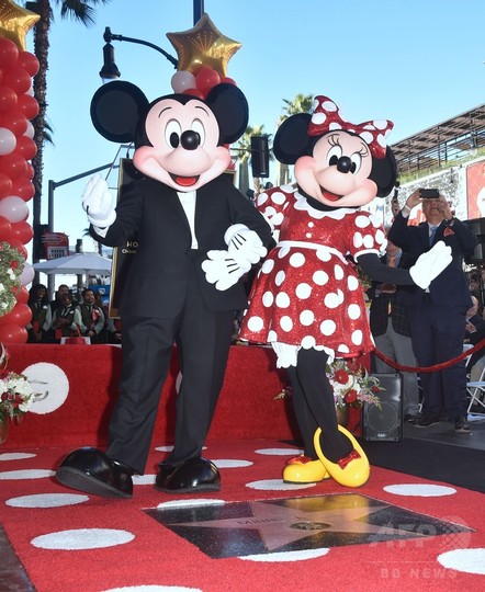 ミニーもハリウッド殿堂入り ミッキーに遅れること40年 写真7枚 国際ニュース Afpbb News