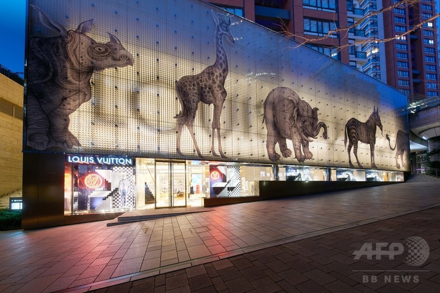 「ルイ･ヴィトン」六本木ヒルズ店に期間限定のアートな空間が誕生