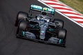 19F1第12戦ハンガリーGP予選に臨むメルセデスAMGのバルテリ・ボッタス（2019年8月3日撮影）。(c)ANDREJ ISAKOVIC / AFP