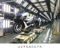 重慶宗申機車工業製造のスマート化生産ライン（提供写真）。(c)Peopleʼs Daily
