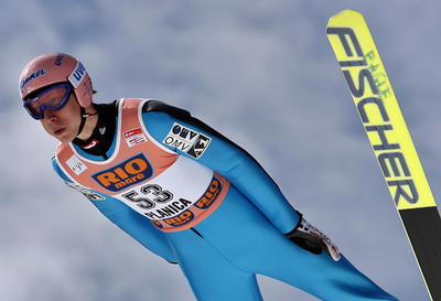 ＜ノルディックスキー・ジャンプ 06-07W杯・第30戦＞コッホ 公式練習に臨む - スロベニア