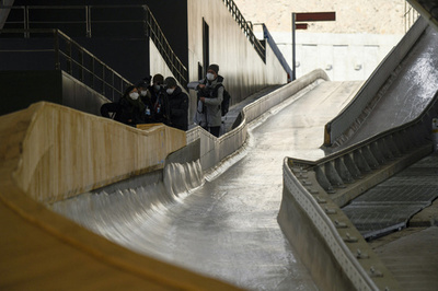 北京冬季五輪のリュージュコースで大事故、組織委が調査