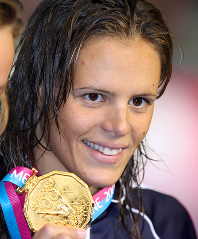 ＜第12回世界水泳選手権＞競泳、ロール・マナドゥ 女子200メートル自由形で金メダル獲得 - オーストラリア