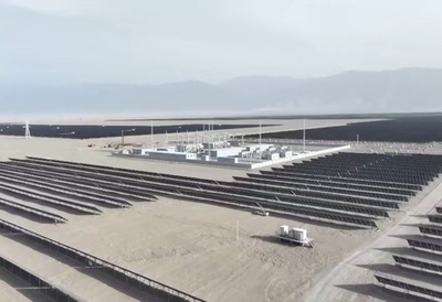 中国最大規模の「砂漠・ゴビ・荒地」太陽光発電プロジェクトが送電開始