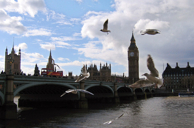 テムズ川岸で居眠り、川に落ちた男性救助される 英ロンドン