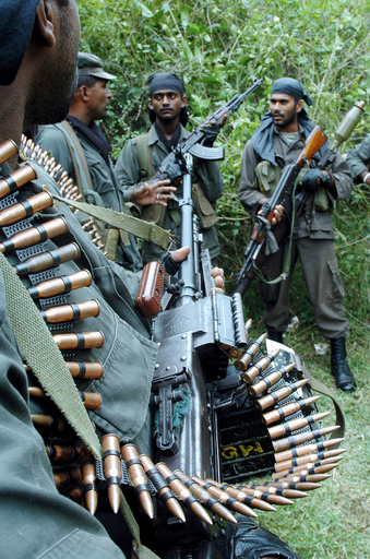 スリランカ政府軍、東部州でLTTE中枢部を制圧