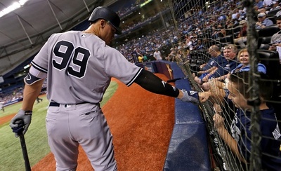 ヤンキースの主砲ジャッジ、手首骨折で3週間離脱へ