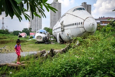 【今日の1枚】「飛行機の墓場」新たな観光スポット