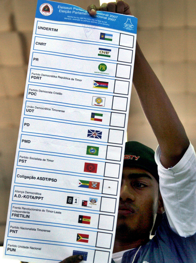 東ティモール総選挙、与党「フレティリン」勝利、連立の可能性も