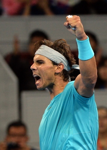 世界ランク1位目指すナダル、準々決勝へ 中国オープン