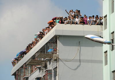 中国で王子製紙の排水計画にデモ