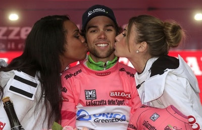 マシューズが総合首位守る ジロ・デ・イタリア