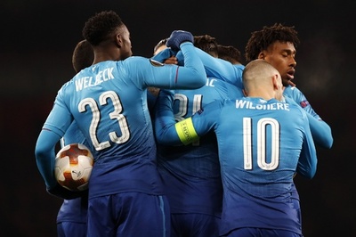 アーセナル、ドルトなどEL16強、ビルバオ戦では警官1人死亡