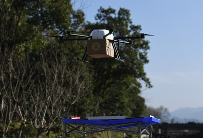 中国初、ドローン配達を政府が許可 宅配大手・順豊の子会社