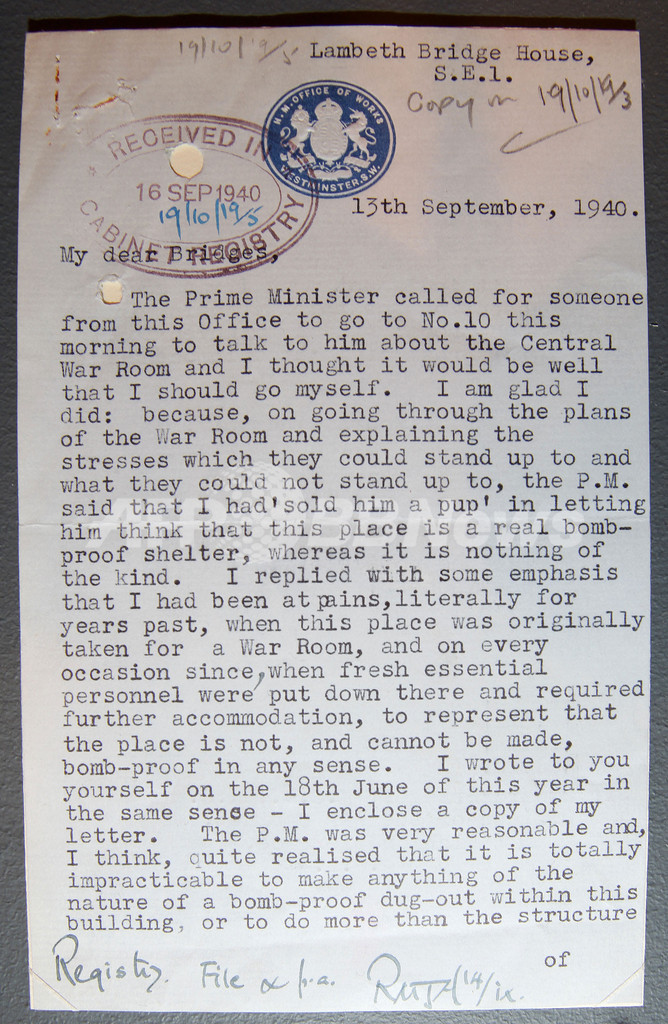 英チャーチル博物館、内閣戦時執務室に従事した人描く展示会