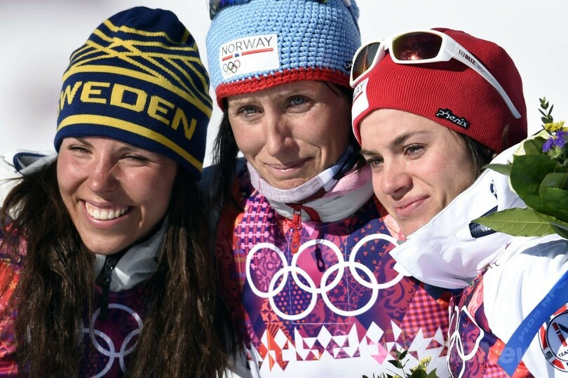ノルウェーのビョルゲンが通算4個目の金メダル、ソチ五輪