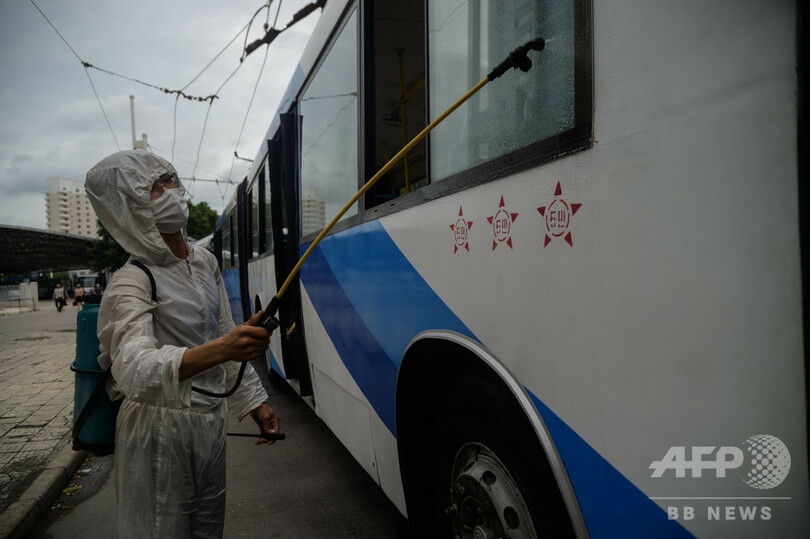 北朝鮮、コロナ対策強化 公共交通で検温や消毒