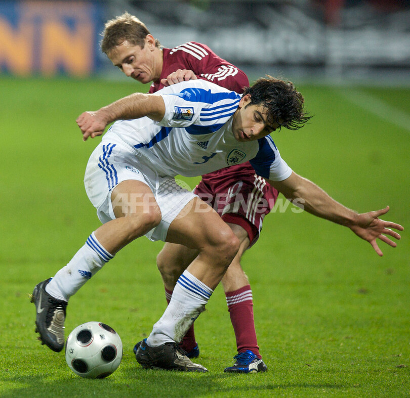 ラトビア ホームでイスラエルと引き分ける、W杯予選
