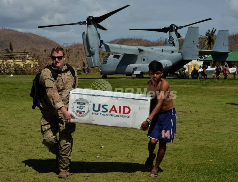 フィリピン、台風30号の被災者支援が本格化
