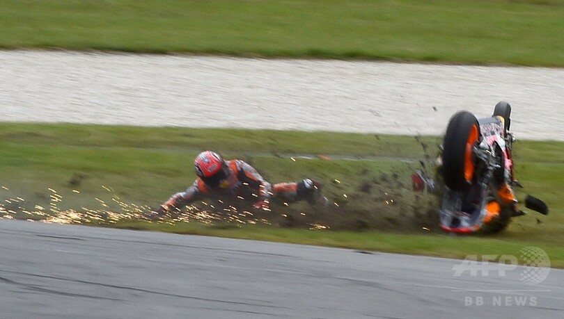 クラッチローが2勝目、王者マルケスはクラッシュ 豪GP