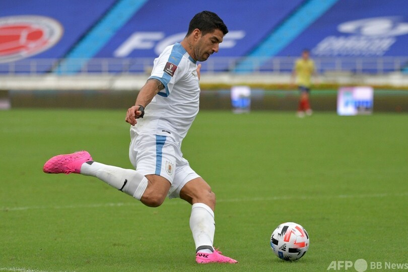 スアレスが新型コロナ陽性 ブラジルとのW杯予選欠場へ